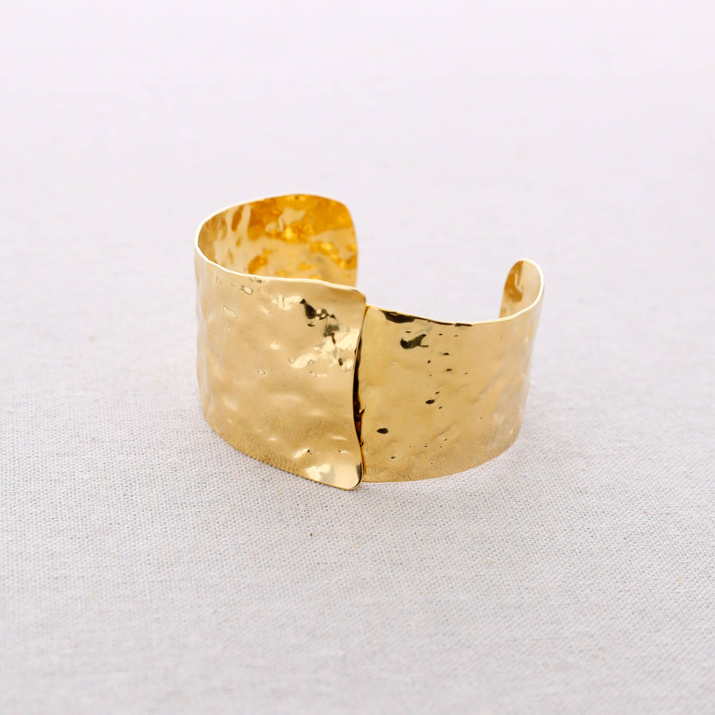 Pulsera Acero Forma Ajustable: Dorado