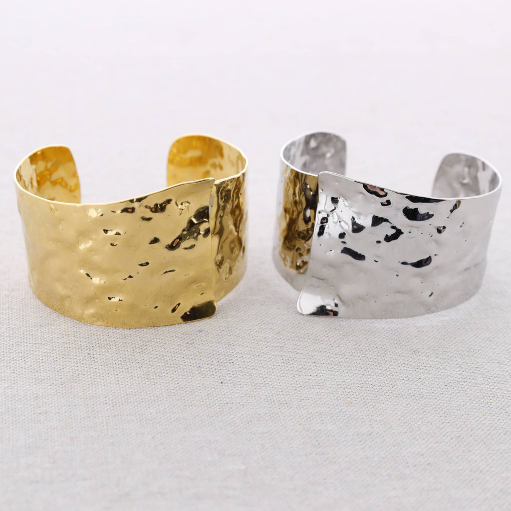 Pulsera Acero Forma Ajustable: Dorado