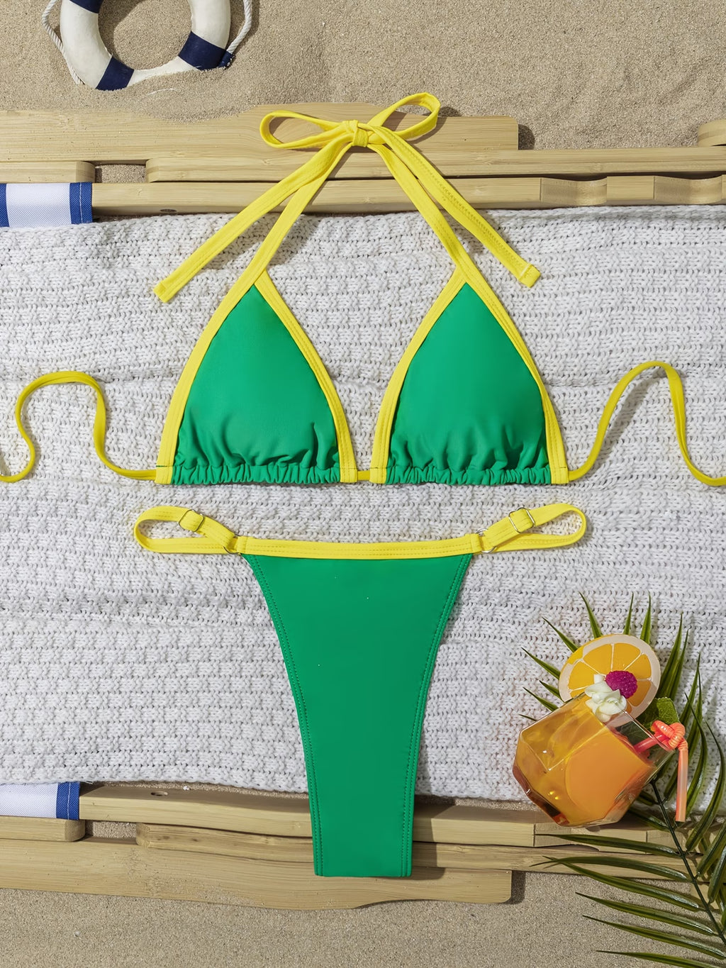 Conjunto Brasil Bikini Tanga