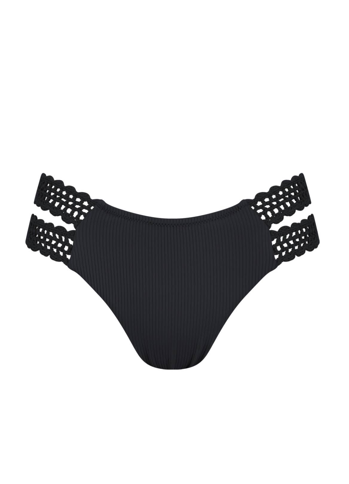 Bikini Perla Negra Crochet
