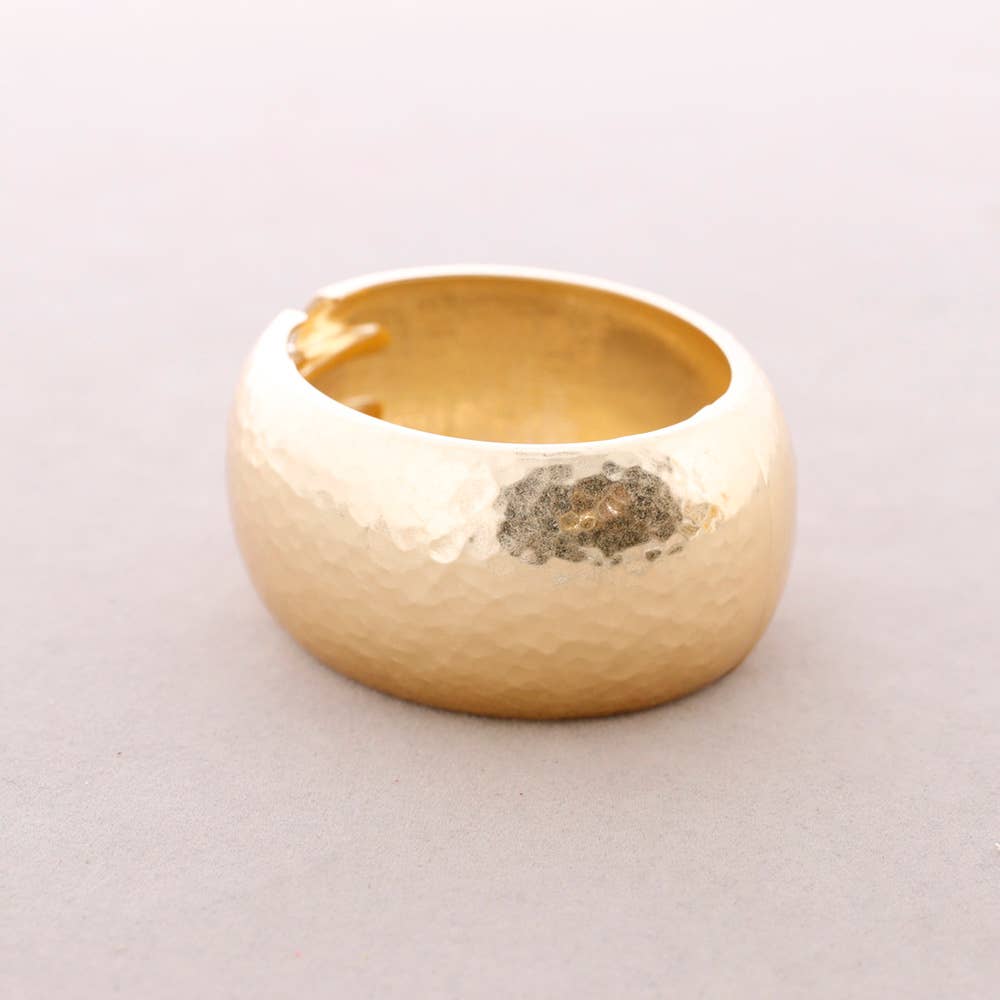 Pulsera Metal Cierre Muelle: Dorado