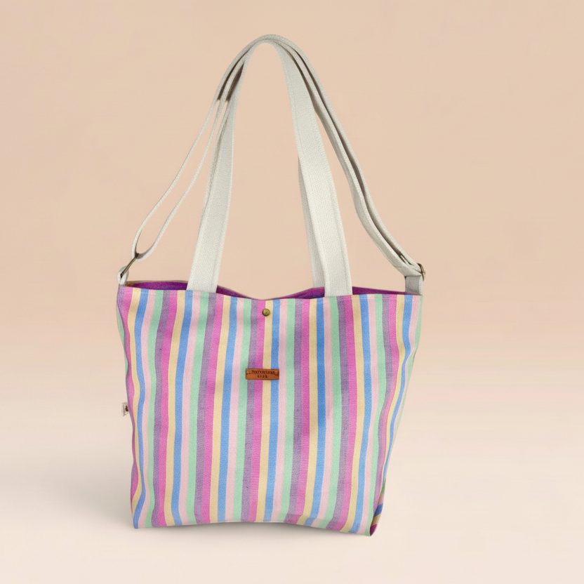 Bless Eco Tote - Bolso Canvas con Doble Asa (Hombro o Bandolera)