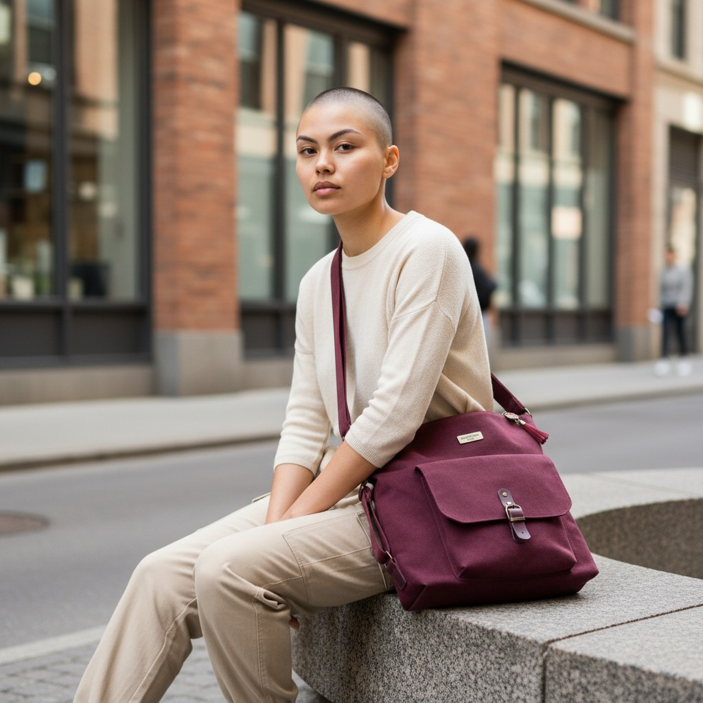 Ester Urban Bag - Bolso de Gamuza Convertible en Mochila