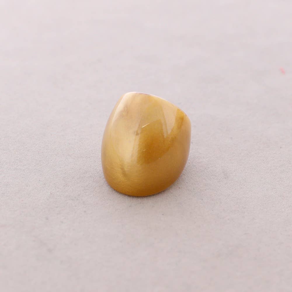 Anillo Forma Resina: Cuerno