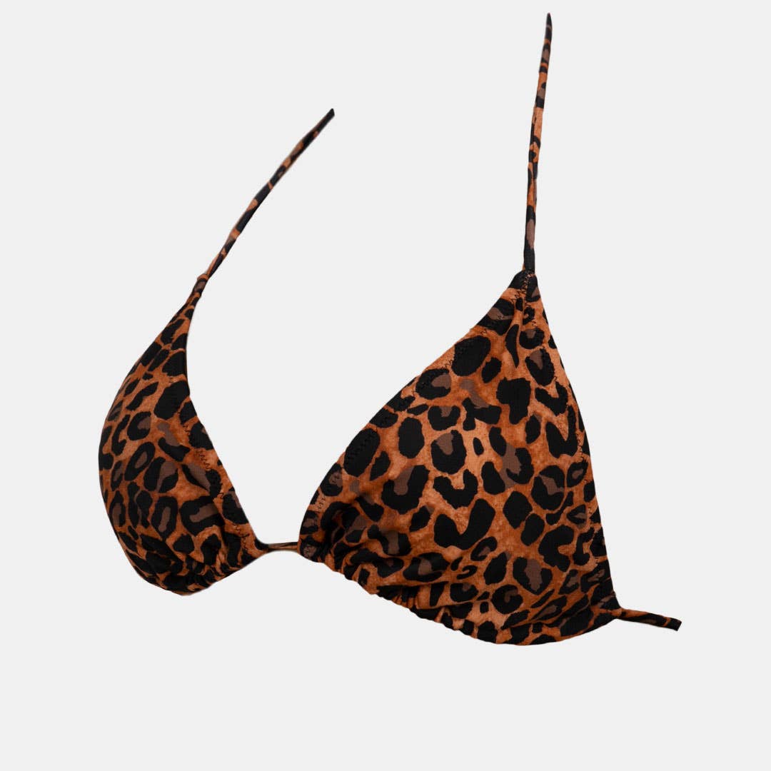 Top de bikini triangular Leo: Leo / XL
