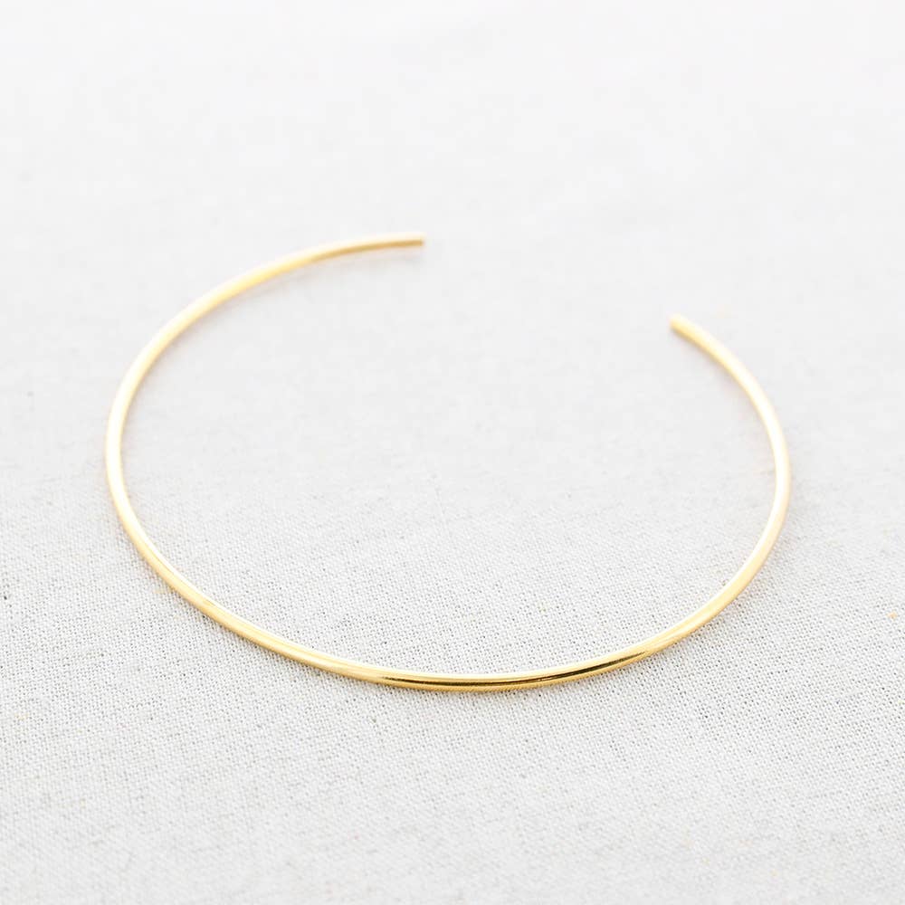 Choker Acero: Dorado