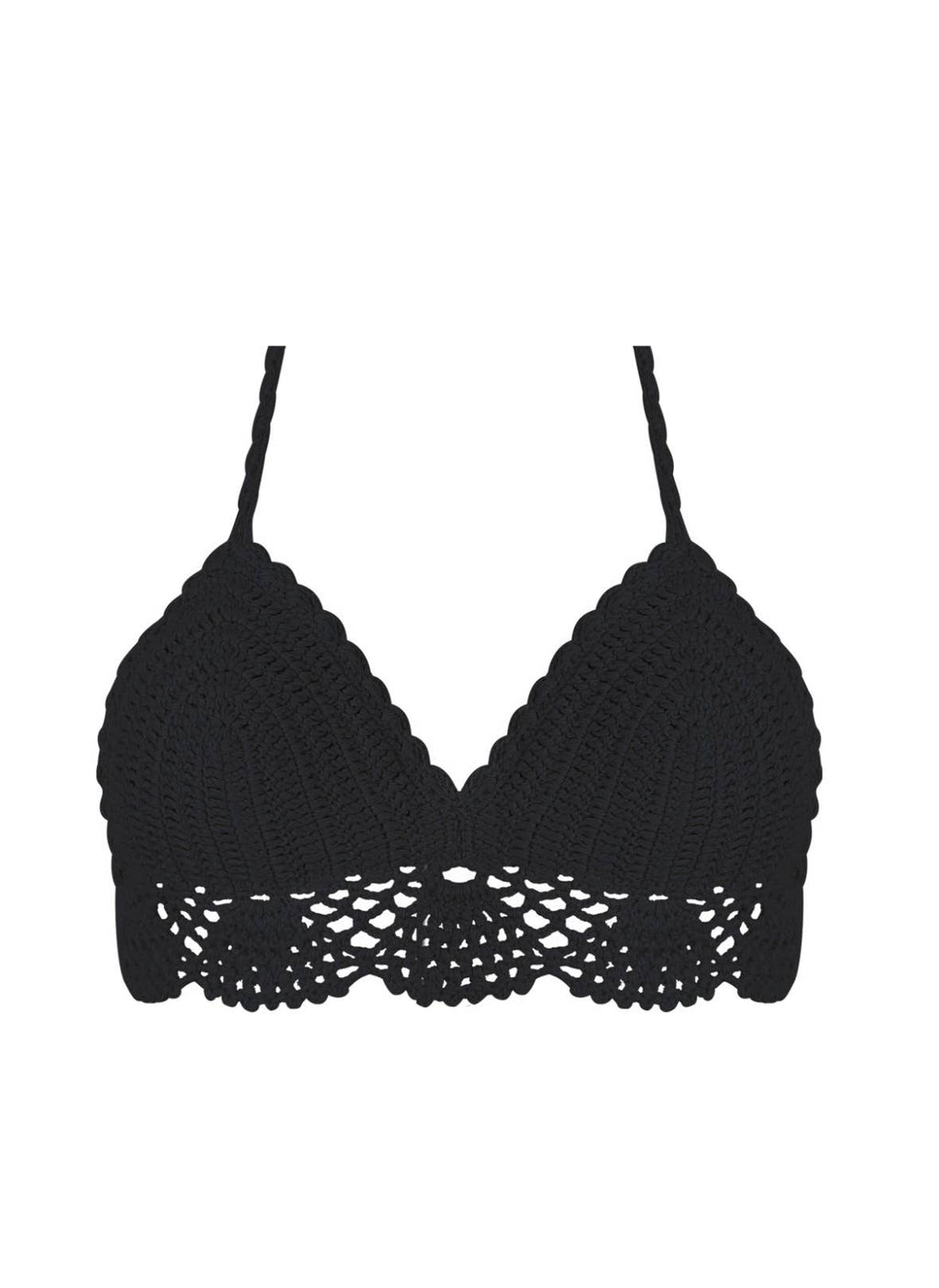 Bikini Perla Negra Crochet