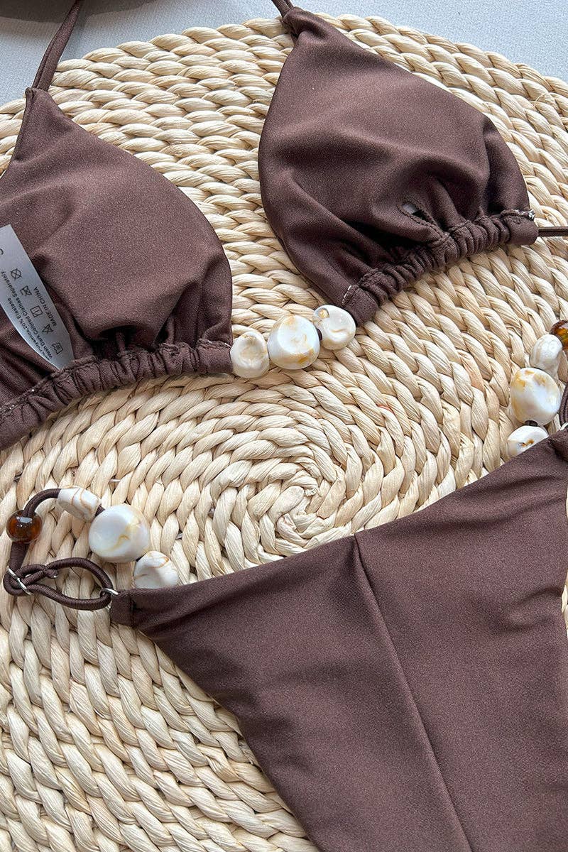 Conjunto de Bikini Chic con Detalles Elegantes: GREEN / M