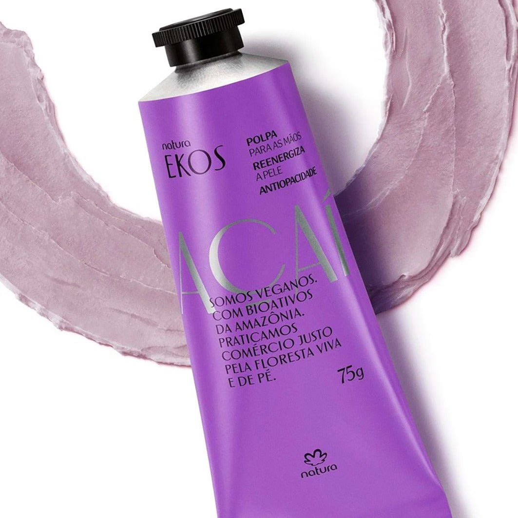 Crema de manos revitalizante de Açaí — 75 g